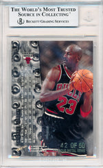 Skybox 1998-1999 Metal Universe Precious Metal Gems #1 Michael Jordan 42/50 / BGS Grade 9