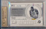 Panini 2010-2011 National Treasures SIlver RPA #203 Derrick Favors 15/99 / BGS Grade 9.5 / Auto Grade 10