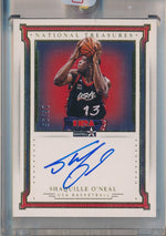 Panini 2015-2016 National Treasures USA Basketball #US-SON Shaquille O'neal 16/25