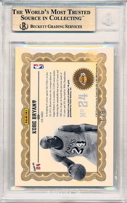 Panini 2010-2011 Gold Standard Gold Stars 14k #24 Kobe Bryant 1/8 / BGS Grade 9.5