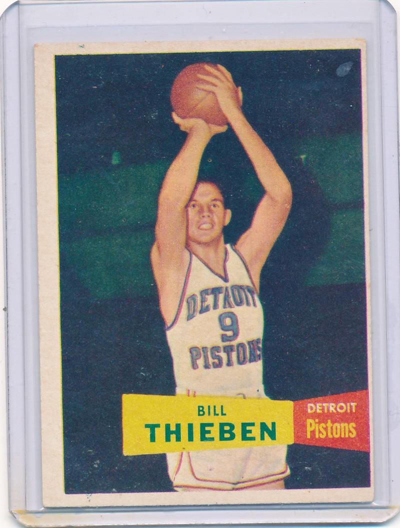 Detroit Piston  #20 Bill Thieben