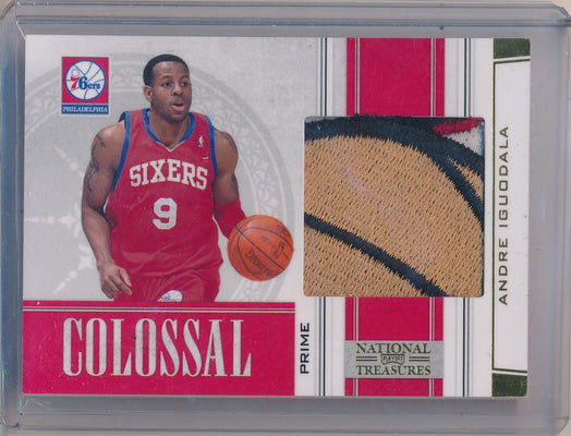 Panini 2010-2011 National Treasures Colossal #19 Andre Iguodala 8/8