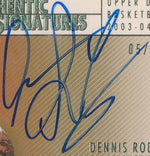 Upper Deck 2003-2004 SP Signature Edition Authentic Signatures #AS-DR Dennis Rodman 5/50