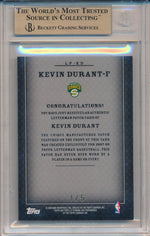 Topps  2007-2008 Letterman Refractors #LP-KD Kevin Durant 1/5 / BGS Grade 9.5