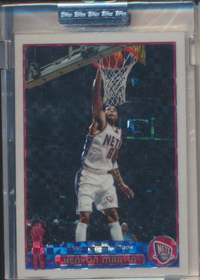 Topps  2003-2004 Chrome  X-Fractor #18 Kenyon Martin 41/220