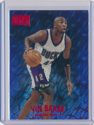 SkyBox 1997-1998 Premium Star Rubies #24SR Vin Baker 12/50