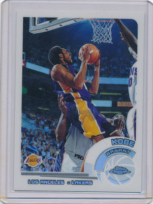 Topps 2003 Chrome  #21 Kobe Bryant 121/249