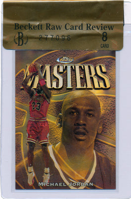 Topps 1997-1998 Finest Masters #154 Michael Jordan 65/289