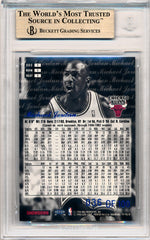 Fleer 1997-1998 Flair Showcase Legacy Collection Row 1 #1 Michael Jordan 36/100 / BGS Grade 9.5