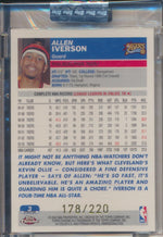 Topps  2003-2004 Chrome  X-Fractor #3 Allen Iverson 178/220