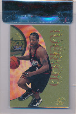 SkyBox 1998-1999 E-X Century Essential Credentials Future #5 Allen Iverson 70/86 / BGS Grade 8.5