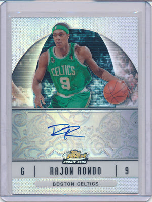 Topps 2006-07 Finest Refractor Auto #72 Rajon Rondo