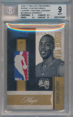 Panini 2010-2011 Timeless Treasures Rookie Year Materials #9 Dwight Howard 1/1 / BGS Grade 9