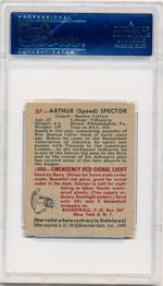 Topps Bowman 1948   #57 Arthur Spector   / PSA Grade Authentic