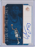 Upper Deck 1998-1999 SP Authentic Sign Of The Times #CC Chris Carr