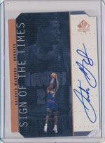 Upper Deck 1998-1999 SP Authentic Sign Of The Times #AM Antonion Mcdyess
