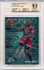 Fleer 1998-1999 Flair Showcase Takeit2.net #13 Michael Jordan 13/15 / BGS Grade 9.5