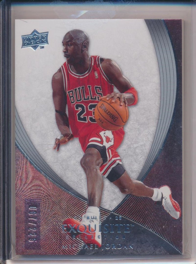 Upper Deck 2007-2008 Exquisite Collection Base #23 Michael Jordan 67/225