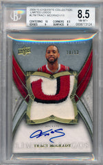 Upper Deck 2009-2010 Exquisite Collection Limited Logos #LTM Tracy Mcgrady 10/13 / BGS Grade 8.5 / Auto Grade 10