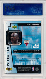 Upper Deck 1998-1999 Ionix Kinetix #K1 Michael Jordan  / PSA Grade 10