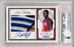 Panini 2009-2010 National Treasures Century Platinum #216 Jrue Holiday 1/5 / BGS Grade 9 / Auto Grade 10