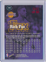 SkyBox 1997-1998 Premium Star Rubies #202 Rick Fox 41/50