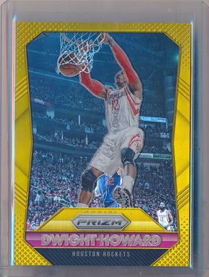 Panini 2015-2016 Prizm Gold Refractor #223 Dwight Howard 6/10