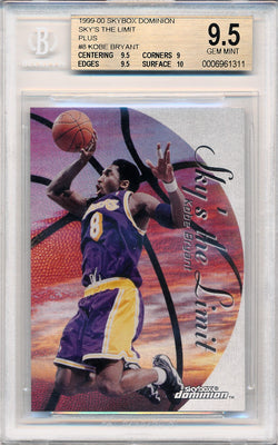 Skybox 1999-2000 Dominion Sky's The Limit Plus #8 Kobe Bryant  / BGS Grade 9.5