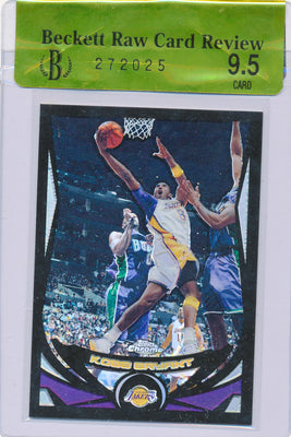 Topps 2005 Chrome Black Refractor #8 Kobe Bryant 250/500