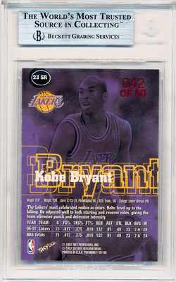 Skybox 1997-1998 Premium Star Rubies #23 Kobe Bryant 42/50 / BGS Grade 9