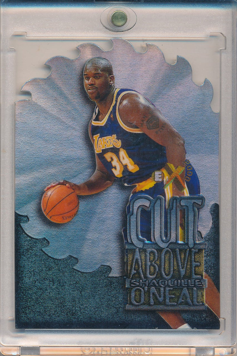 SkyBox 1996-1997 EX 2000 Cut Above #8/10 Shaquille O'neal