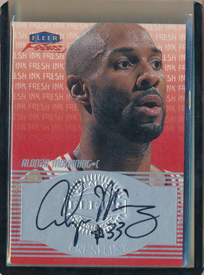 1999-2000 Topps Chrome Alonzo Mourning Miami Heat NBA Basketball #62