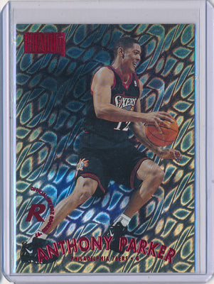 SkyBox 1997-1998 Premium Star Rubies #212 Anthony Parker 41/50