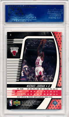 Upper Deck 1998-1999 Ionix  #4 Michael Jordan  / PSA Grade 10