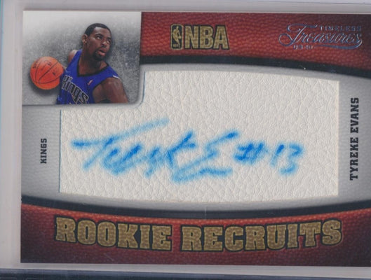 Panini  2009-2010 Timeless Treasures Rookie Recruits #104 Tyreke Evans 66/299