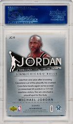 Upper Deck 2007-2008  Jordan Chronicals #JC-9 Michael Jordan  / PSA Grade 10