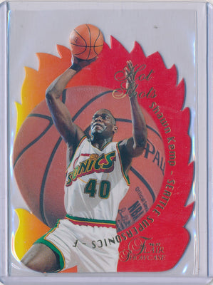 Fleer 1996-1997 Flair Showcase  Hot Shots #8/20 Shawn Kemp