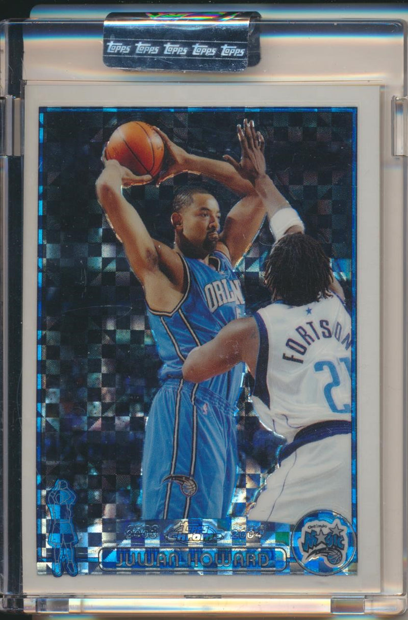 Topps  2003-2004 Chrome  X-Fractor #59 Juwan Howard 47/220