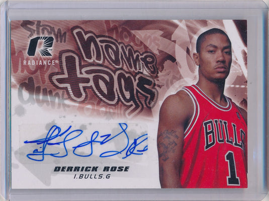 Upper Deck 2008-09 Radiance  Name Tags #NT-DR Derrick Rose