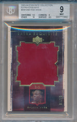 Upper Deck 2003-2004 Exquisite Collection Extra Exquisite #EE-DW Dwyane Wade 67/75 / BGS Grade 9