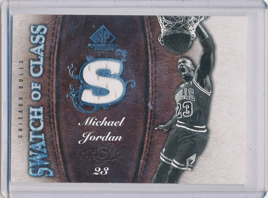 Upper Deck 2007-2008 Sp Game Used Edition Swatch Of Class #SC-MJ Michael Jordan