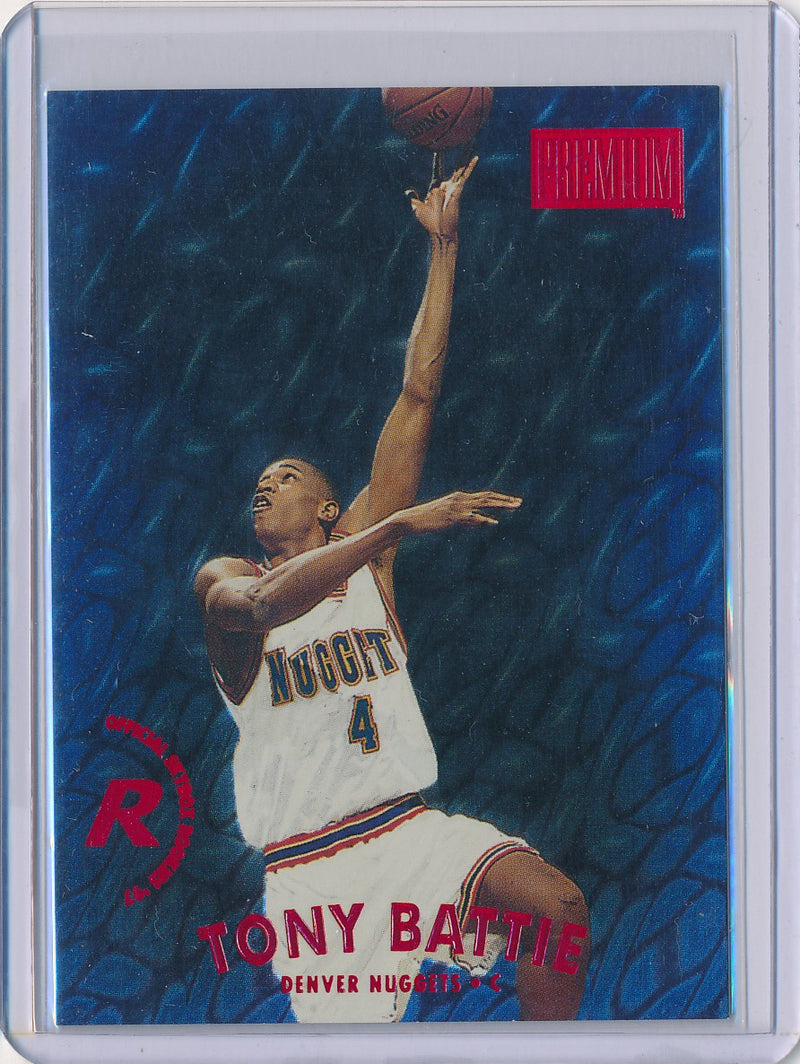 SkyBox 1997-1998 Premium Star Rubies #75SR Tony Battie 15/50