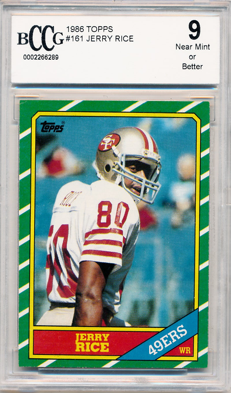 Topps 1986   #161 Jerry Rice