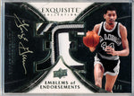 Upper Deck 2008-2009 Exquisite Collection Emblems Of Endorsement #EEGG George Gervin 1/1