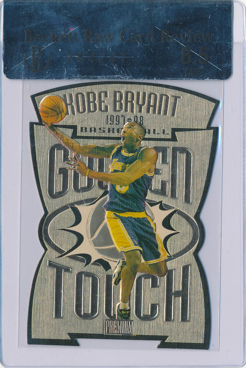 SkyBox 1997-1998 Premium Golden Touch #3/15GT Kobe Bryant  / BGS Grade 8.5