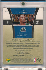 Upper Deck 2004-2005 Exquisite Collection Auto Patch #22-AP Kevin Garnett 1/1