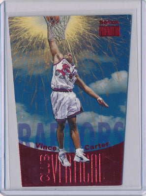 SkyBox 1999-2000 Premium Club Vertical #1/10CV Vince Carter 53/100