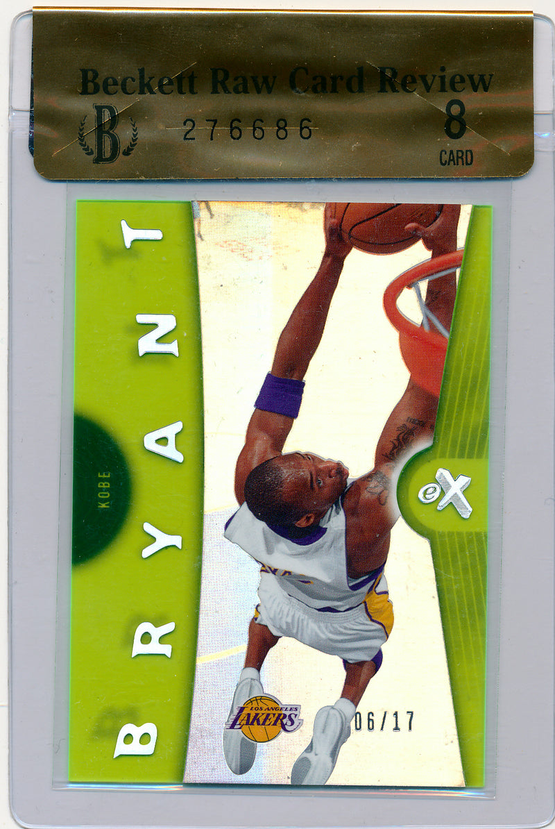 Fleer 2006-2007 E-X  #17 Kobe Bryant 6/17