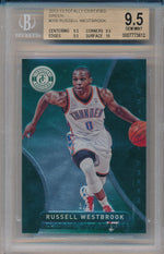 Panini 2012-13 Totally Certified Green #200 Russell Westbrook 5/5 / BGS Grade 9.5