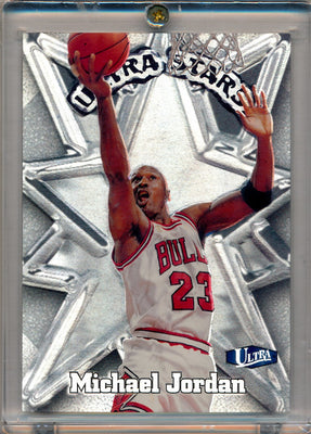 Fleer 1997-1998  Ultra Stars #1 Michael Jordan 1/20